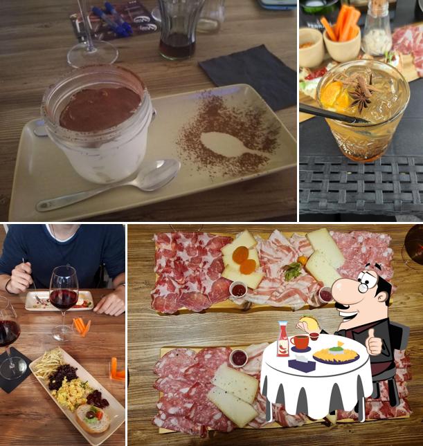 Piatto di formaggi al Enoteca In Vena di Vino