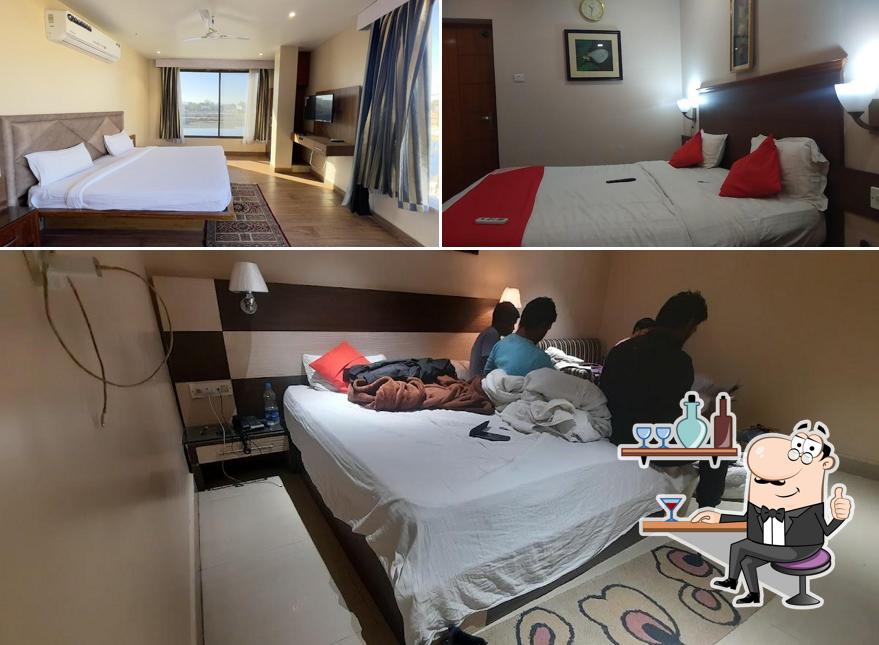 The interior of Hotel Alankar Greens The interior of Hotel Alankar Greens