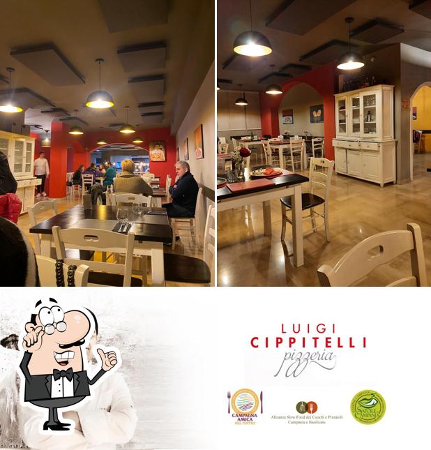Gli interni di Luigi Cippitelli pizzeria