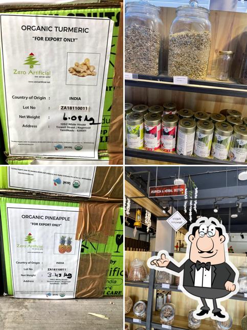 Zero Artificial organic supermarket & cafe