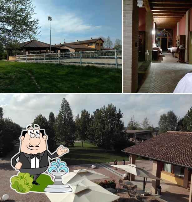 La parte esterna è una caratteristica importante di Le Garzide