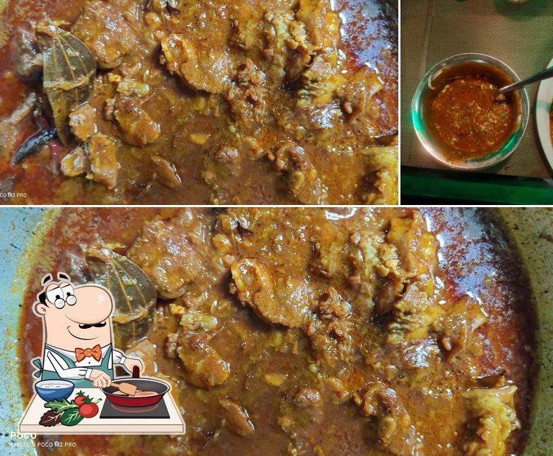 Chicken curry at BABA KA DHABA .....AVHI SWEETS