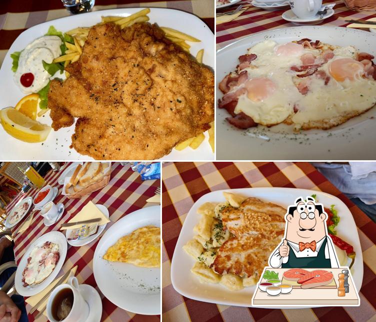 Fish and chips al Buffet Pinia