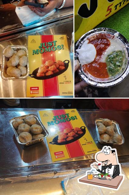 Creme brulee at JUST MOMOS