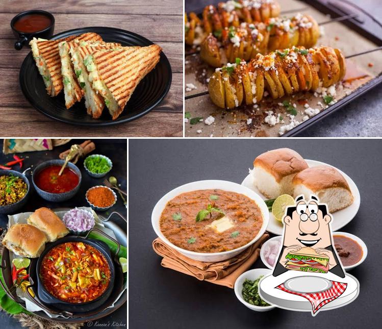 Club sandwich at Kolhapur special