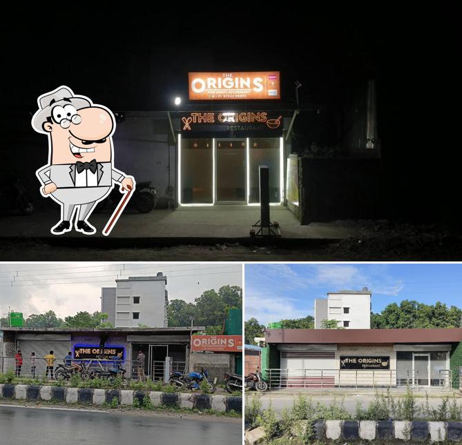 The exterior of THE ORIGINS RESTAURANT