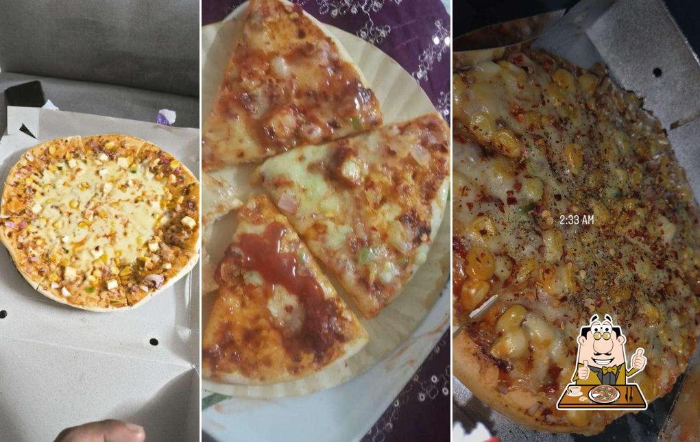 At Saucy Pizza, you can order pizza