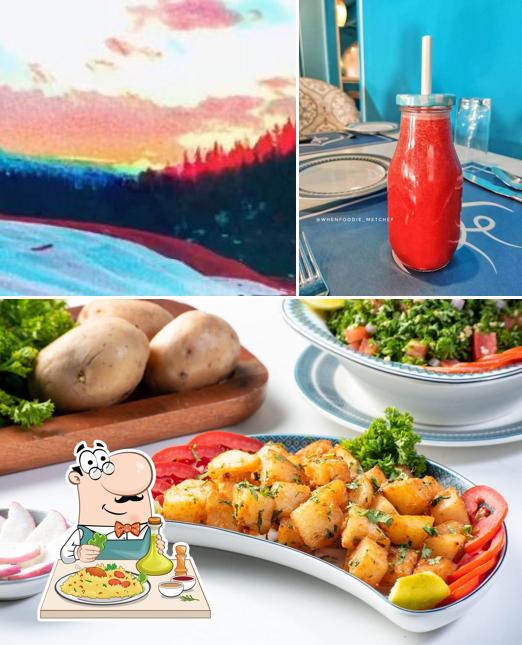This is the picture showing food and beverage at Babil