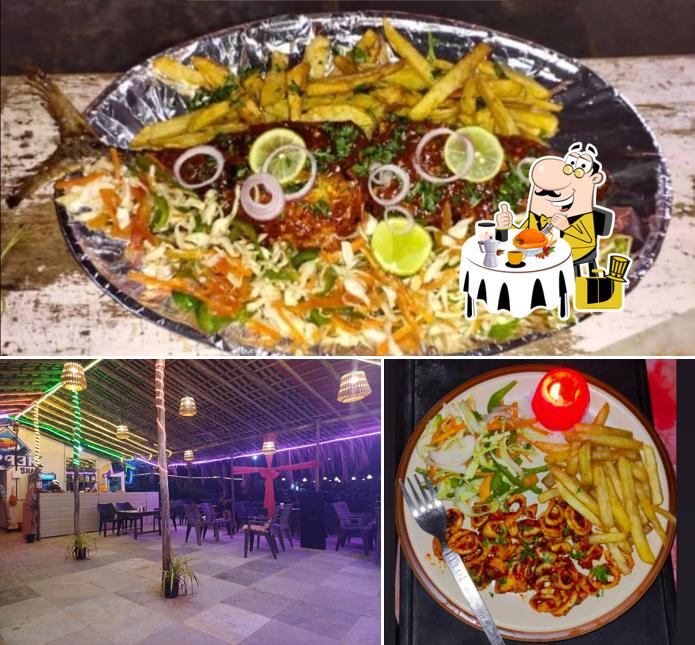 The restaurant's food and interior