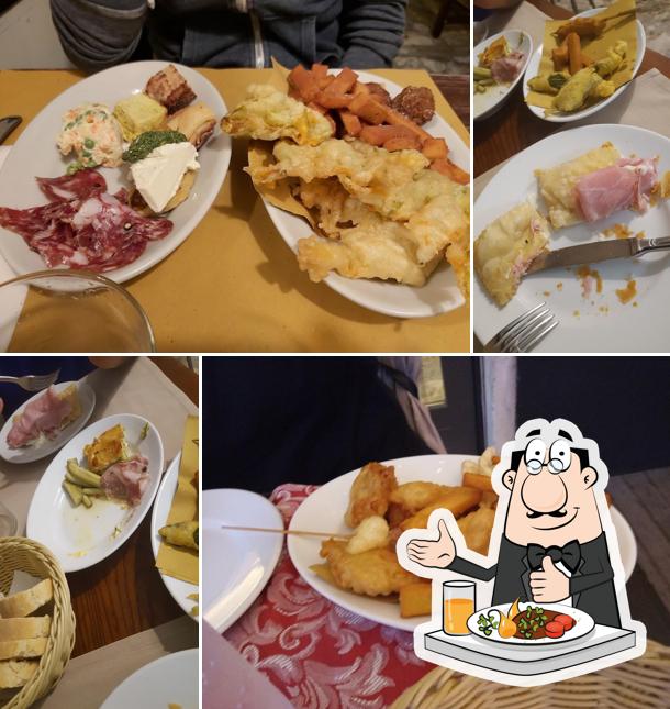 Platti al Le Cicale in Trattoria