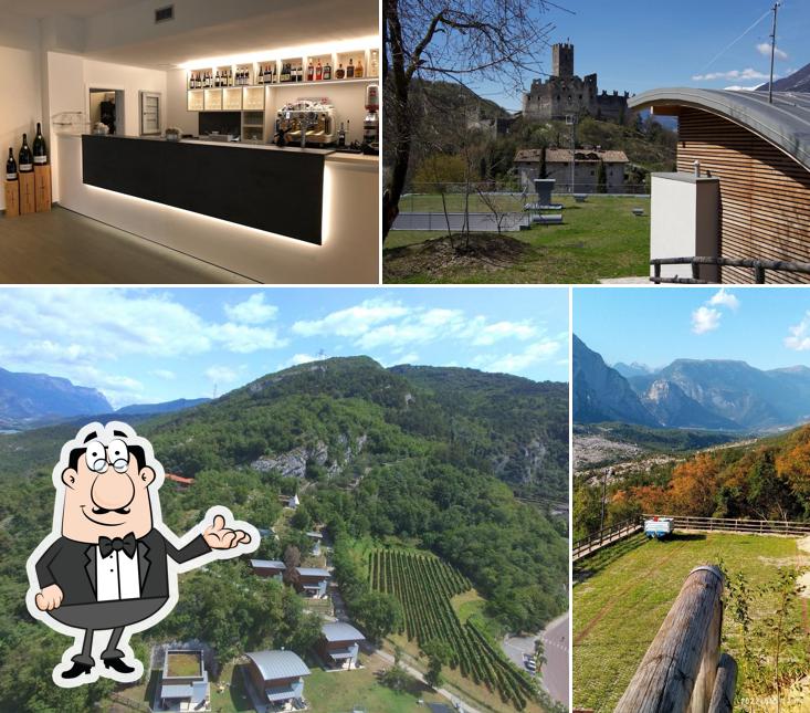 Tra le diverse cose da Resort Drena si possono trovare la interni e esterno