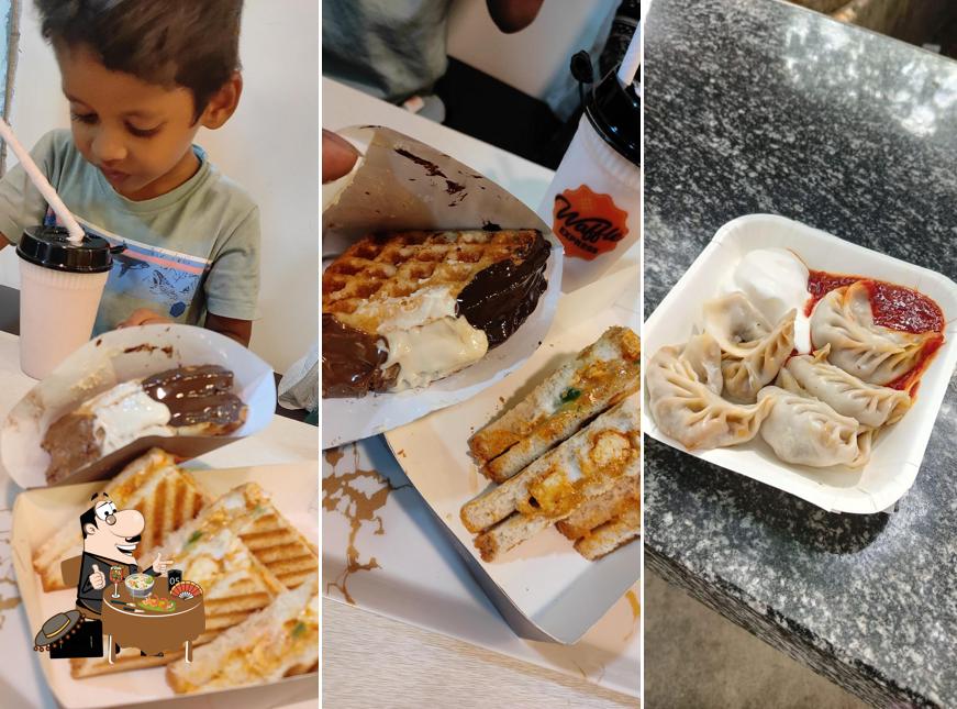 Food at Waffle Express