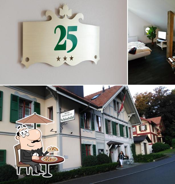 Goditi la vista dagli esterni di Panorama Hotel Restaurant Schönbühl