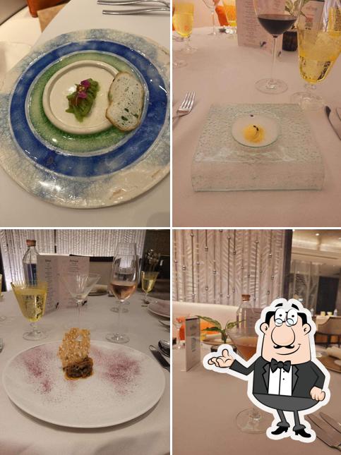 Take a seat at one of the tables at Avartana