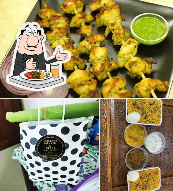 Food at Hajeeras Kitchen