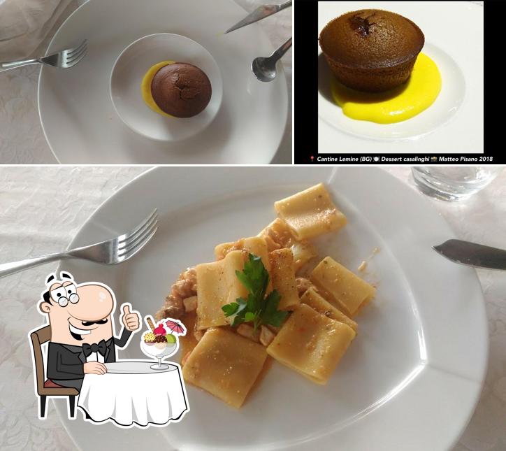 I dessert costituiscono una parte importante del pasto