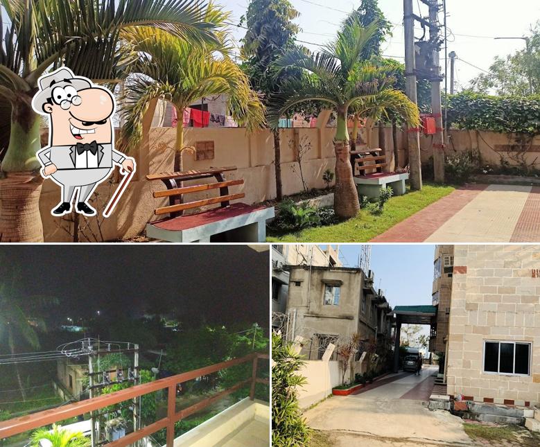 You can get some fresh air at the outside area of Hotel Inodoy (Nirala)