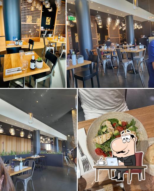 Gli interni di Obicà Mozzarella Bar