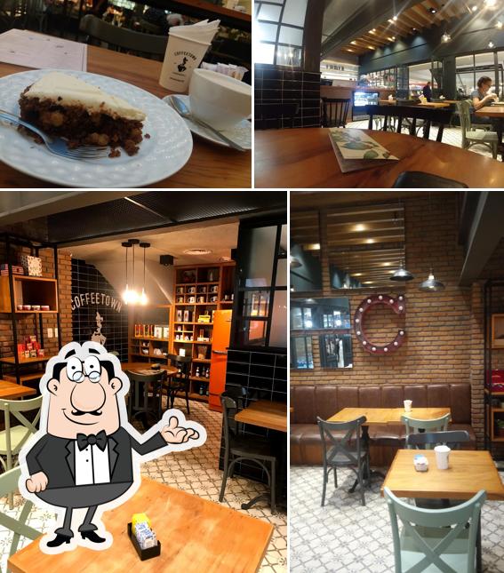 Veja imagens do interior do The American Coffee and Cake, Co