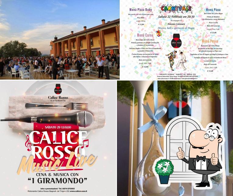 Gli esterni di Ristorante Calice Rosso