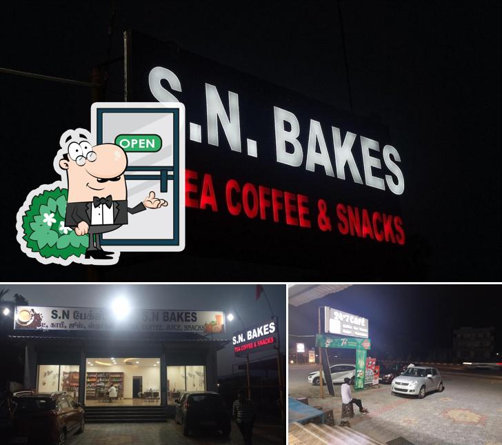 The exterior of S N bakes