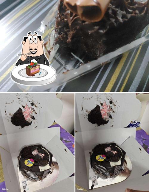 Chocolate cake at Ribbons and Balloons - The Cake Shop