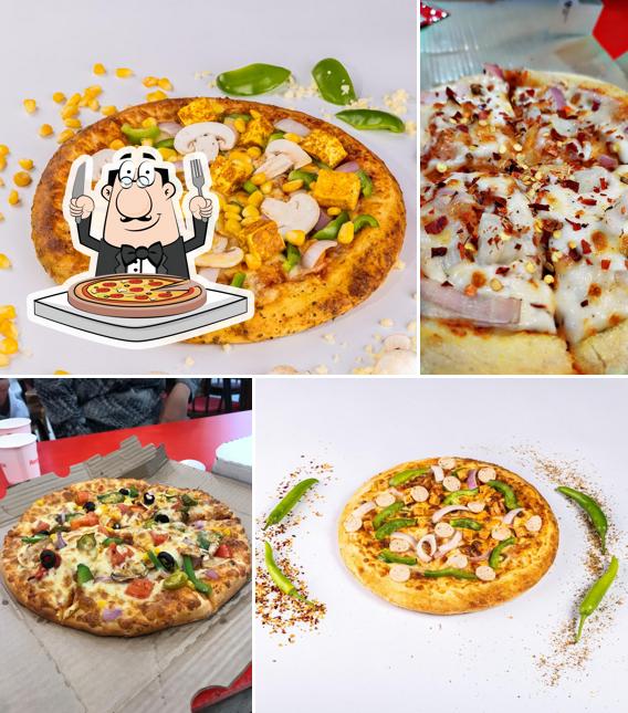 Try out various kinds of pizza