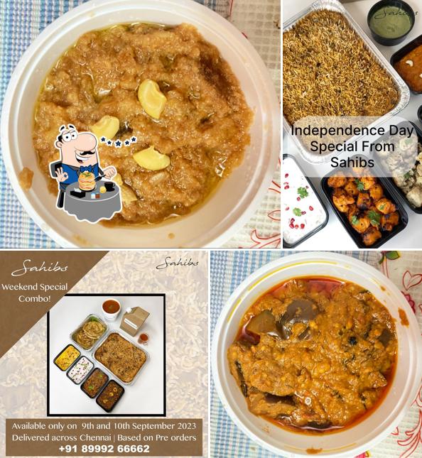 Meals at Sahibs Biryani