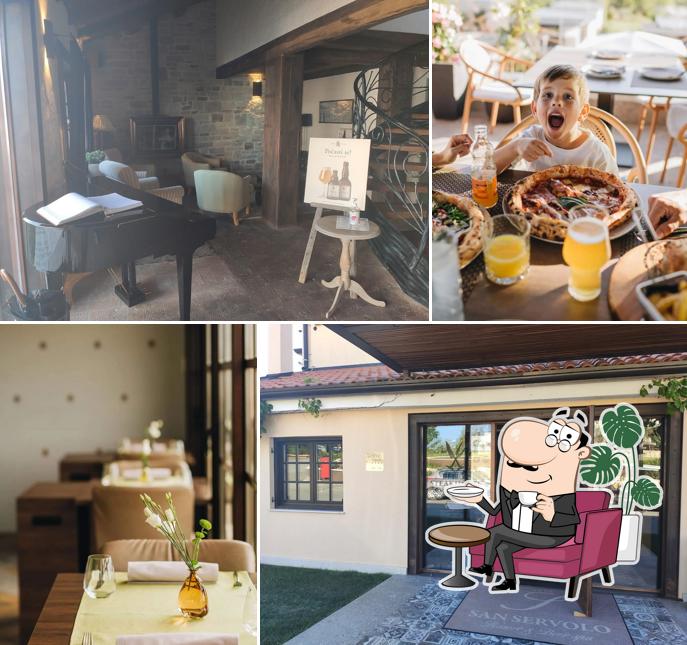 Gli interni di San Servolo Pizzeria