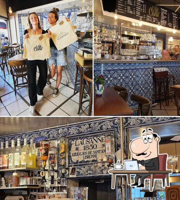 Gli interni di Le P tit Central