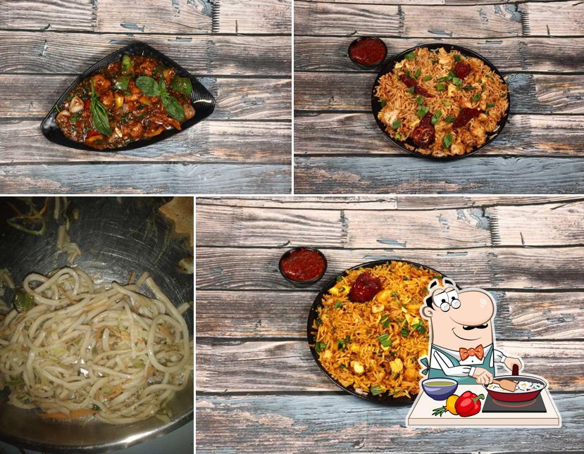 Paella at Nirmal Sai Chinese Corner