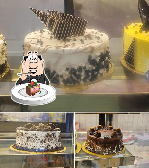 Chocolate cake at Purna Bakery