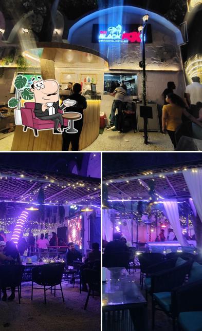 The interior of The BlackFox Cafe