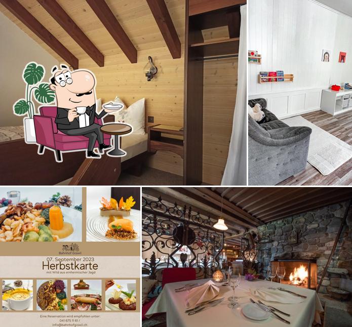 Gli interni di Bahnhof Giswil - Restaurant & Catering