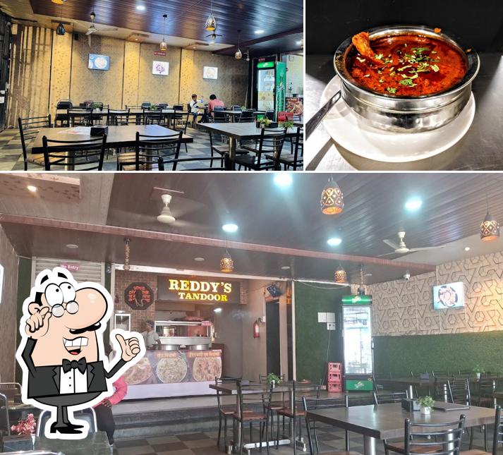 Take a look at the image showing interior and food at CSR Reddy's Restaurant (Best Family Restaurant)