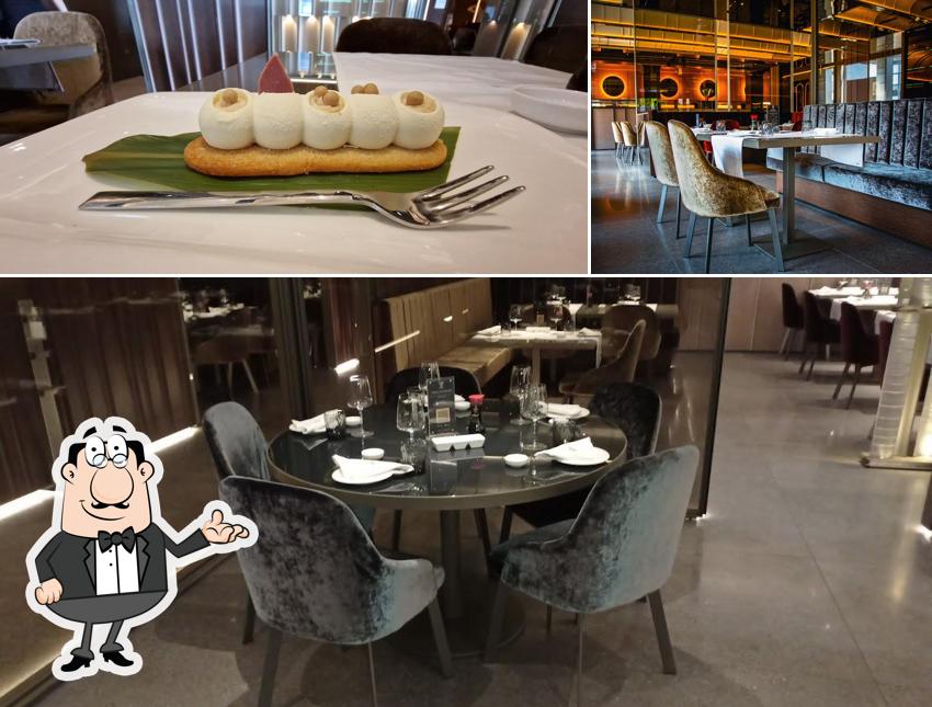 Gli interni di Found Restaurant - Beregazzo