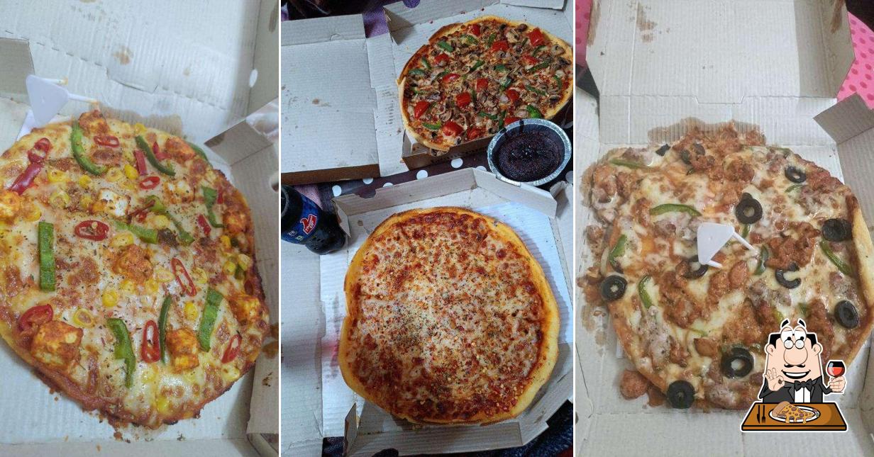 Try out different types of pizza
