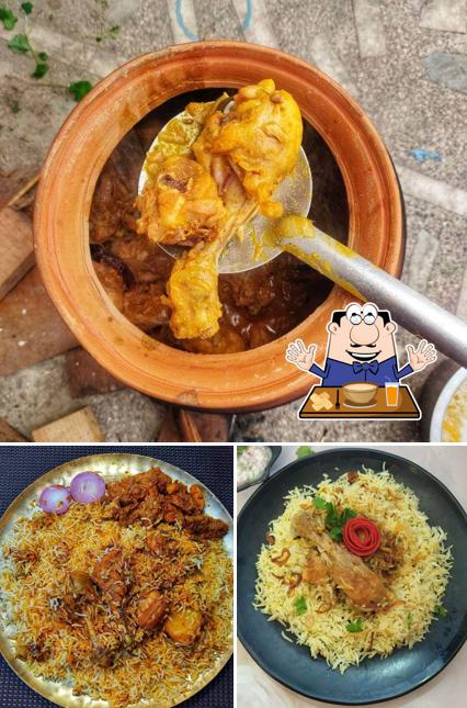 Food at K.G.N Biryani Corner