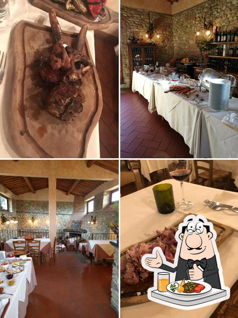 Platti al Relais Poggio Borgoni - Osteria Il Poggio