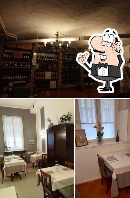 Gli interni di Trattoria Alba Cremona