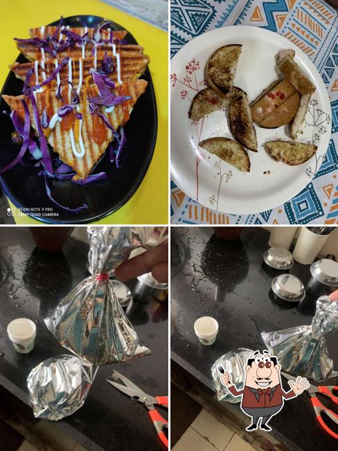 Take a look at the photo showing food and drink at Chai & Maska