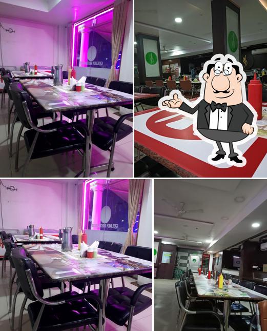 The interior of Golden Restaurant