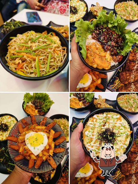 Food at Korean Street