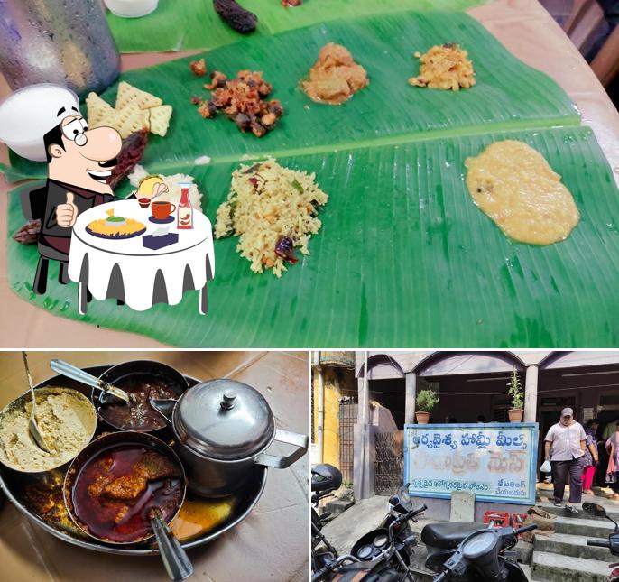 Cheese plate at Arya Vysya Homely Meals - Sai Preethi Mess