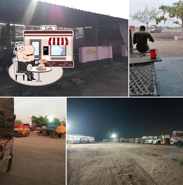 Check out how Rajyalakshmi rajasthan dhaba looks outside