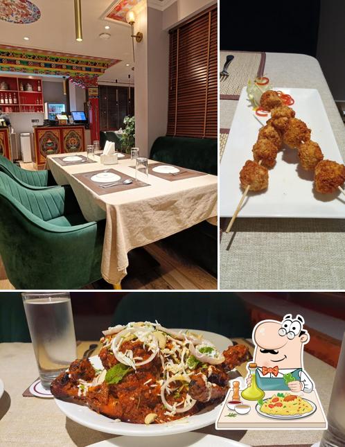 The photo of food and interior at Yiga Restaurant