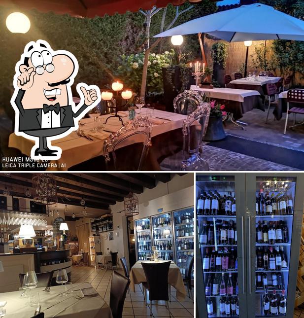 Dai un'occhiata agli interni di Osteria Nonna Pina