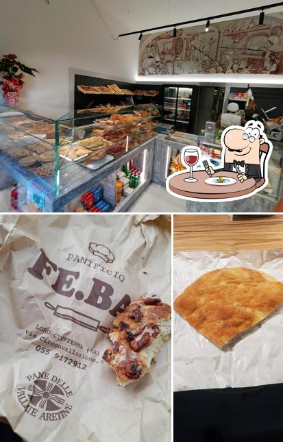 Questa è la immagine che presenta la cibo e interni di Panificio Fe.Ba S.N.C