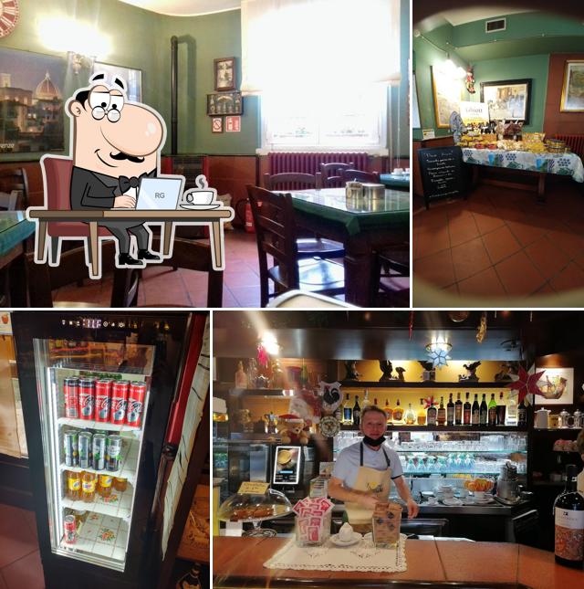 Gli interni di Caffè Firenze