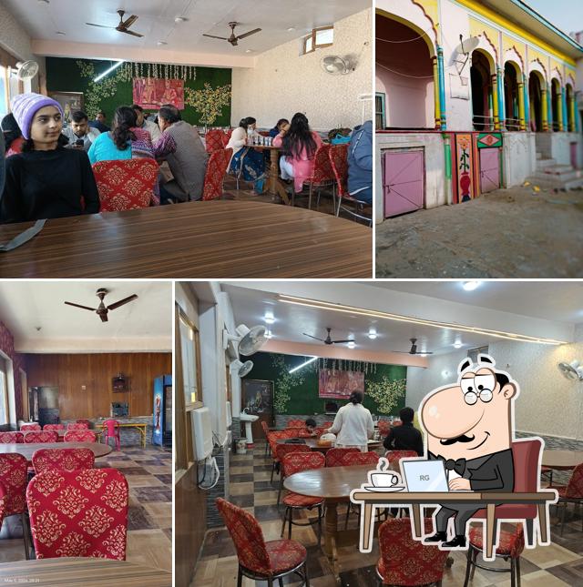 The interior of Shri Sita Rasoi Bhojnalaya & Atithi Niwas